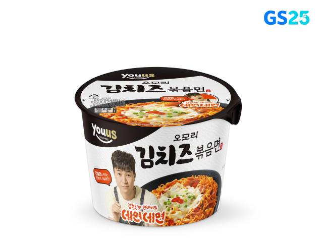 GS25 PB라면 오모리김치즈볶음면 제품 이미지. 사진 제공=GS리테일