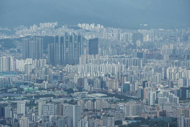 서울 시내 아파트 단지 모습 ⓒ시사저널 최준필