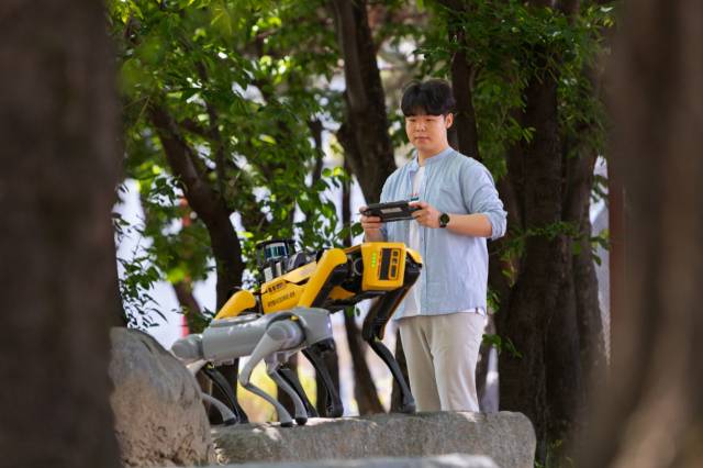 대구과학대 측지정보과의 모습. 대한민국 공간정보 기술 미래를 선도한다는 목표로 실습 중심의 교육을 진행하고 있다. 대구과학대 제공