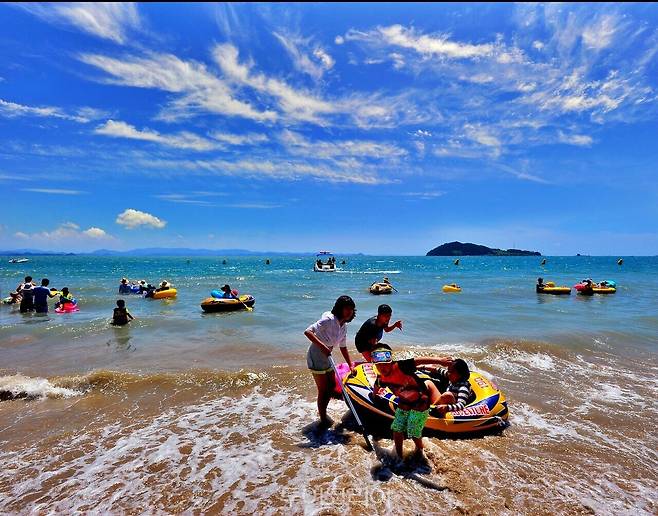 진도 가계해수욕장 /사진-전남도