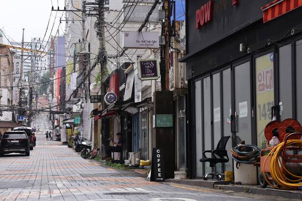 지난달 16일 서울의 한 골목상권. 연합뉴스