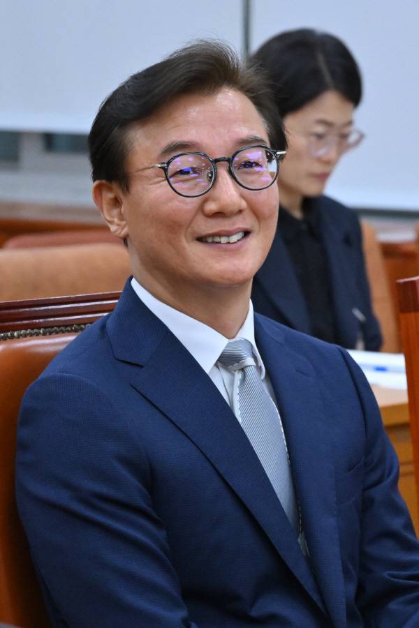 전재수 해양수산부 장관 후보자가 14일 국회 농림축산식품해양수산위원회 전체회의에서 열린 인사청문회에 참석해 있다. 김정록 기자