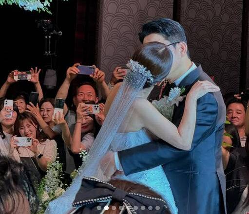 김지민, 김준호./소셜미디어