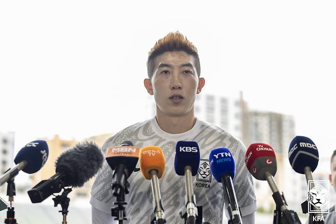 2025 동아시아축구연맹(EAFF) E-1 챔피언십 대표팀 주장 조현우. /사진=대한축구협회 제공