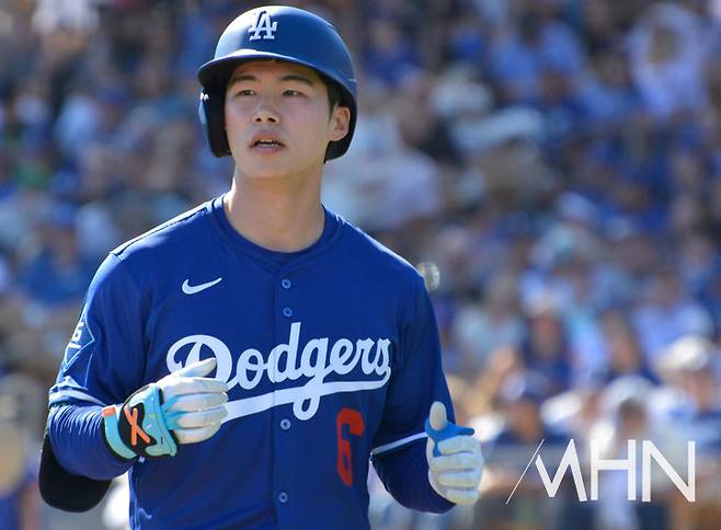 (키움 출신으로 올 시즌 다저스 '깜짝스타'가 된 김혜성)
