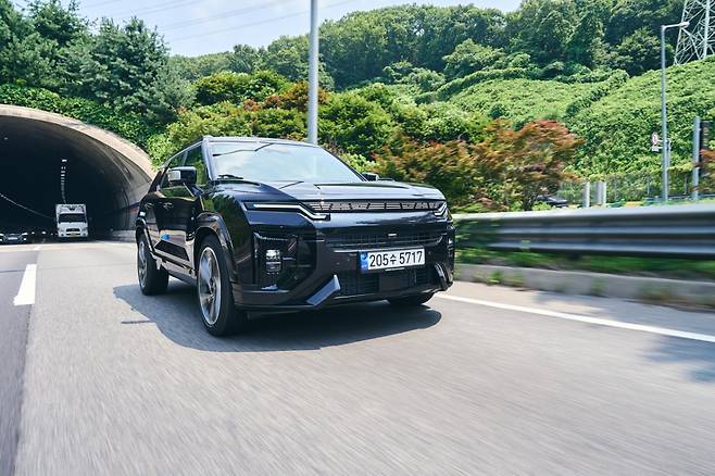 KGM 액티언 하이브리드. /사진제공=KGM