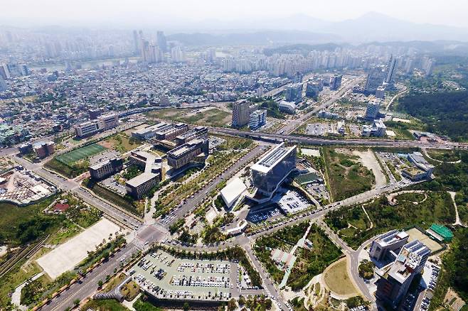 울산 중구 우정혁신도시 전경. 중구청 제공