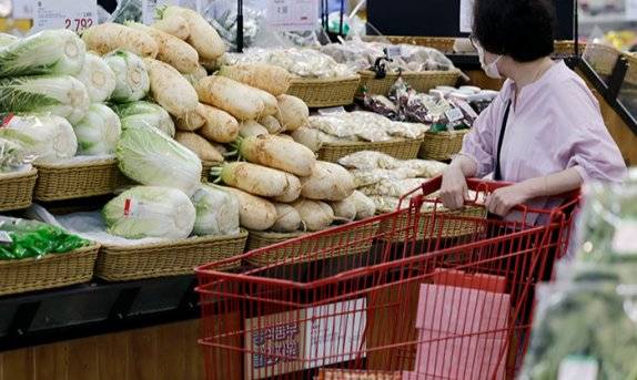 서울 시내 대형마트에서 시민들이 장을 보고 있다. 뉴시스