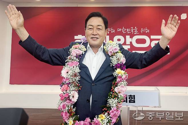 국민의힘 경기도당위원장에 김선교 국회의원(여주양평)이 당선됐다. 사진=임채운기자