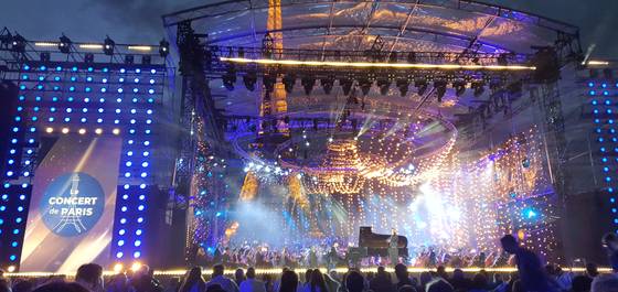 '르 콩세르 드 파리(Le Concert de Paris)' 무대에 오른 피아니스트 김세현(18). 〈사진=크레디아〉