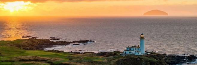 2009년까지 디 오픈이 열렸던 스코틀랜드 트럼프 턴베리의 전경이다. 사진제공=턴베리