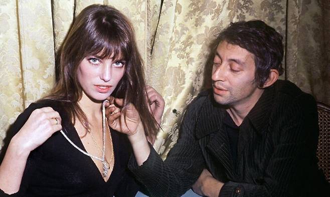 제인 버킨, 세르주 갱스부르. AFP연합