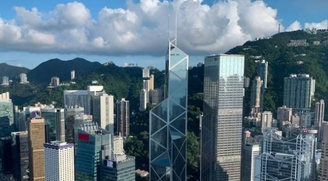 홍콩의 전경. 로이터 연합뉴스