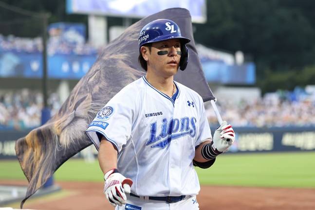 삼성 강민호. /사진=삼성 라이온즈 제공