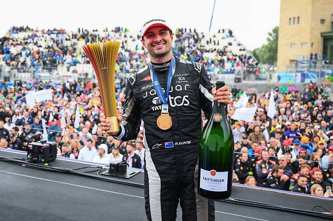 ABB FIA 포뮬러 E 월드 챔피언십 13라운드 미치 에반스. 사진=JLR코리아 제공