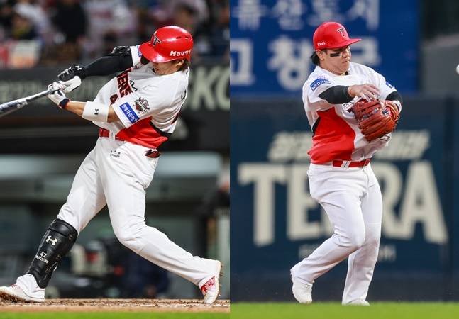 KIA 나성범(왼쪽)과 김선빈. /사진=KIA 타이거즈 제공