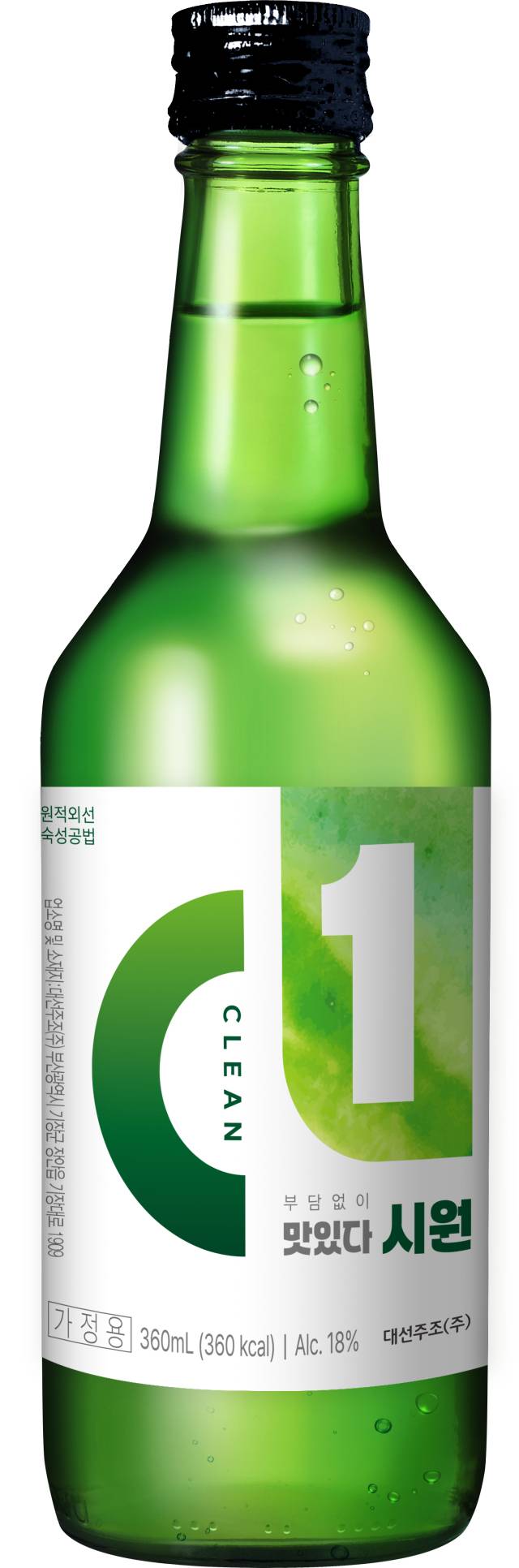 C1 리뉴얼 포스터 및 제품. 대선주조 제공