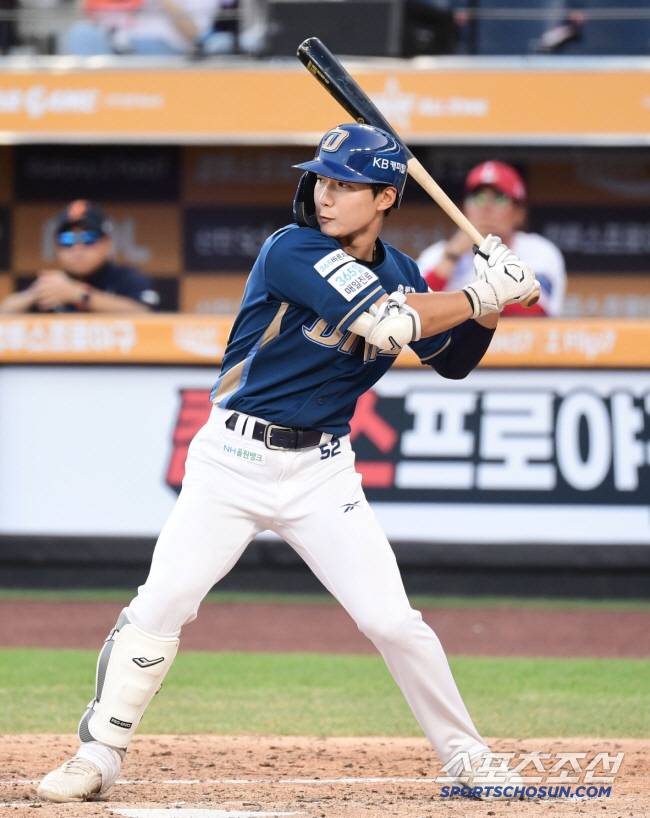 11일 대전 한화생명볼파크에서 열린 2025 KBO 퓨처스리그 올스타전, 타격하고 있는 NC 정현창. 대전=송정헌 기자songs@sportschosun.com/2025.07.11/