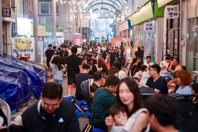 양구야(夜)시장 ⓒ 양구군
