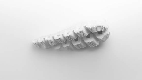 온의 아웃솔. 구름 위를 달리는 듯한 느낌을 주는 온 러닝화 기술의 핵심이다. 사진 온