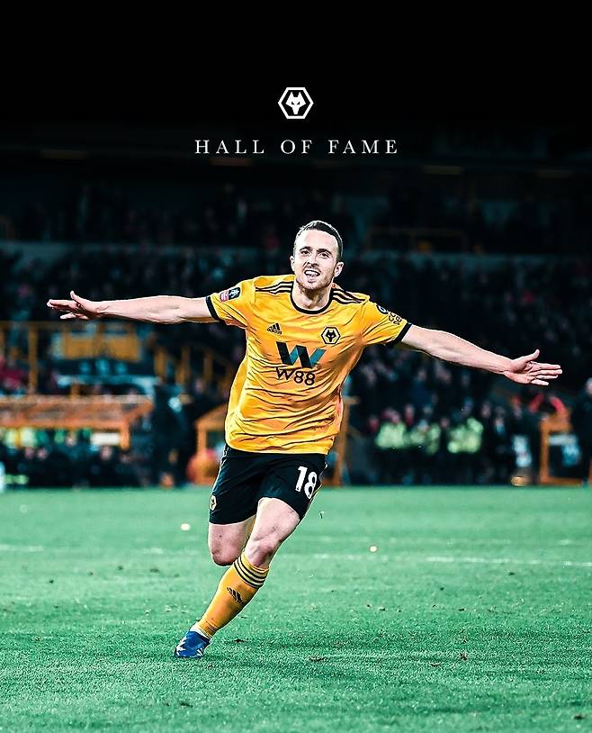 지오구 조타의 명예의 전당 헌액 소식을 알린 울버햄튼 원더러스. /사진=울버햄튼 원더러스 공식 사회ㅗ관계망서비스(SNS)