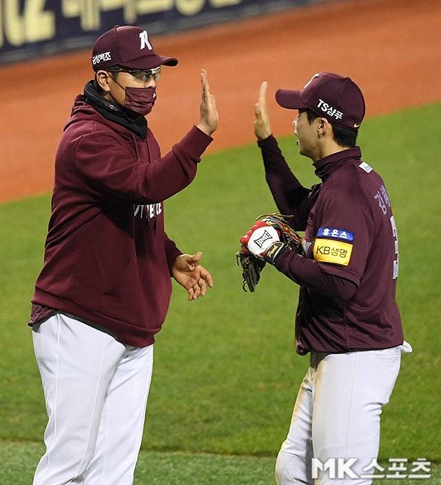 김혜성은 키움 시절 홍원기 감독과 함께했다. 사진= MK스포츠 DB