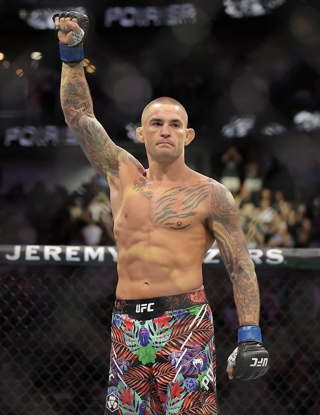 UFC 은퇴를 선언한 더스틴 포이리에. 사진=UFC SNS