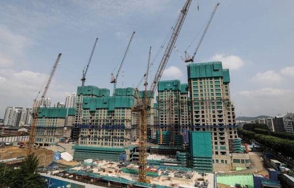 아파트 건설현장. 국제신문DB