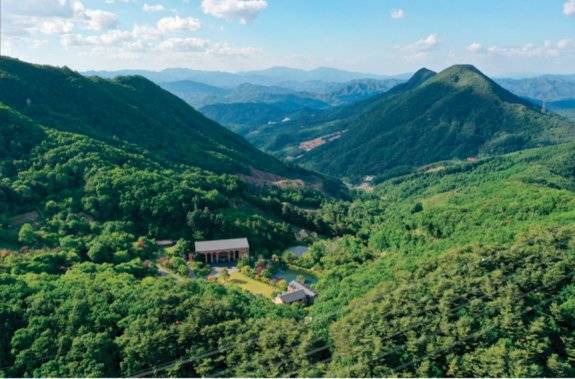 경기 가평군 명당터에 조성된 복합문화공간 청리움 전경. 청리움 제공