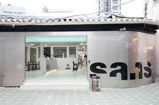 산스의 익선동 매장. / 사진=신세계인터내셔날