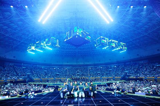 10주년 공연을 연 그룹 몬스타엑스. 사진제공=스타쉽엔터테인먼트