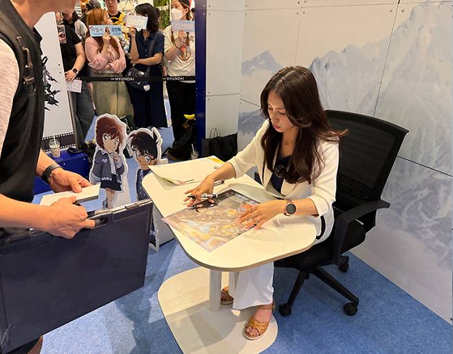 ‘명탐정 코난’ 김선혜 성우 팬사인회 성료 (제공: (BIAF2025))