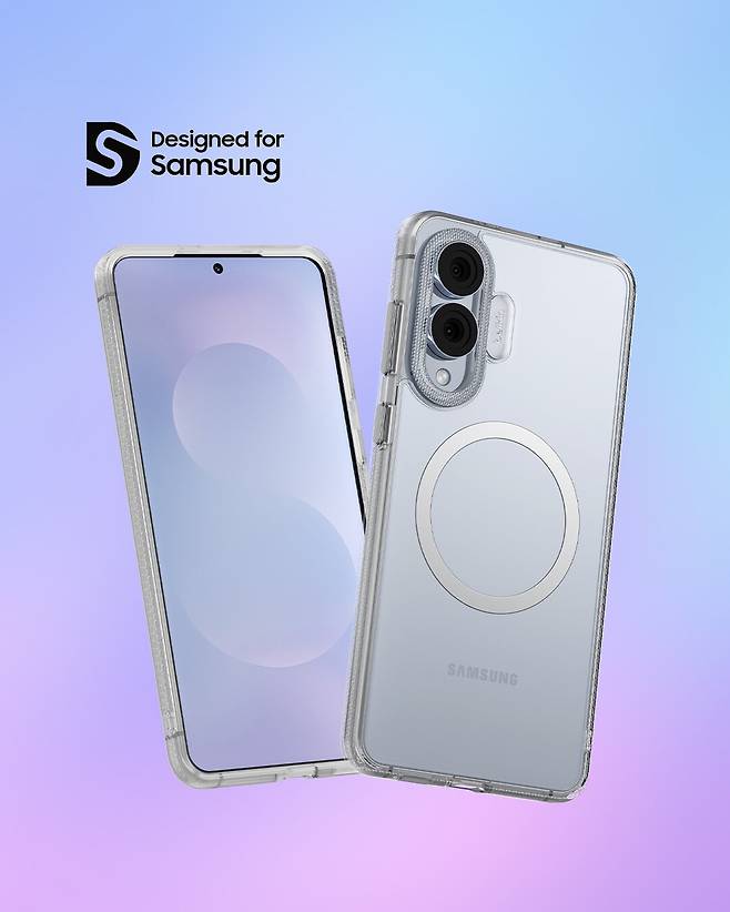 ▲ 벨킨이 삼성의 공식 인증을 받은 갤럭시 S25 엣지 전용 Qi2 마그네틱 케이스를 출시했다