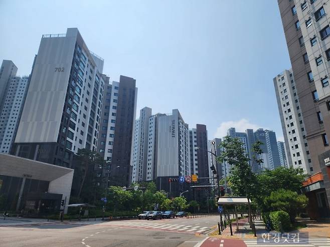 과천시 부림동 일대 아파트 단지 모습. 사진=오세성 한경닷컴 기자