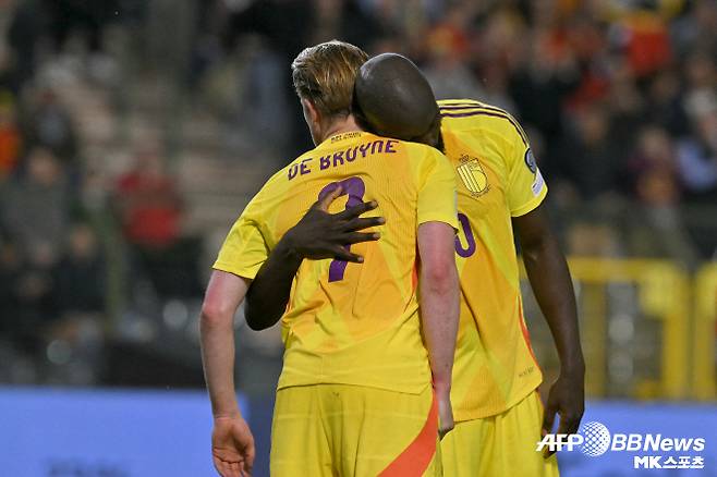 2025-26시즌 SSC 나폴리 공격은 벨기에 축구 대표팀 ‘공격 듀오’ 로멜루 루카쿠, 케빈 더 브라위너가 이끈다. 사진=AFPBBNews=News1