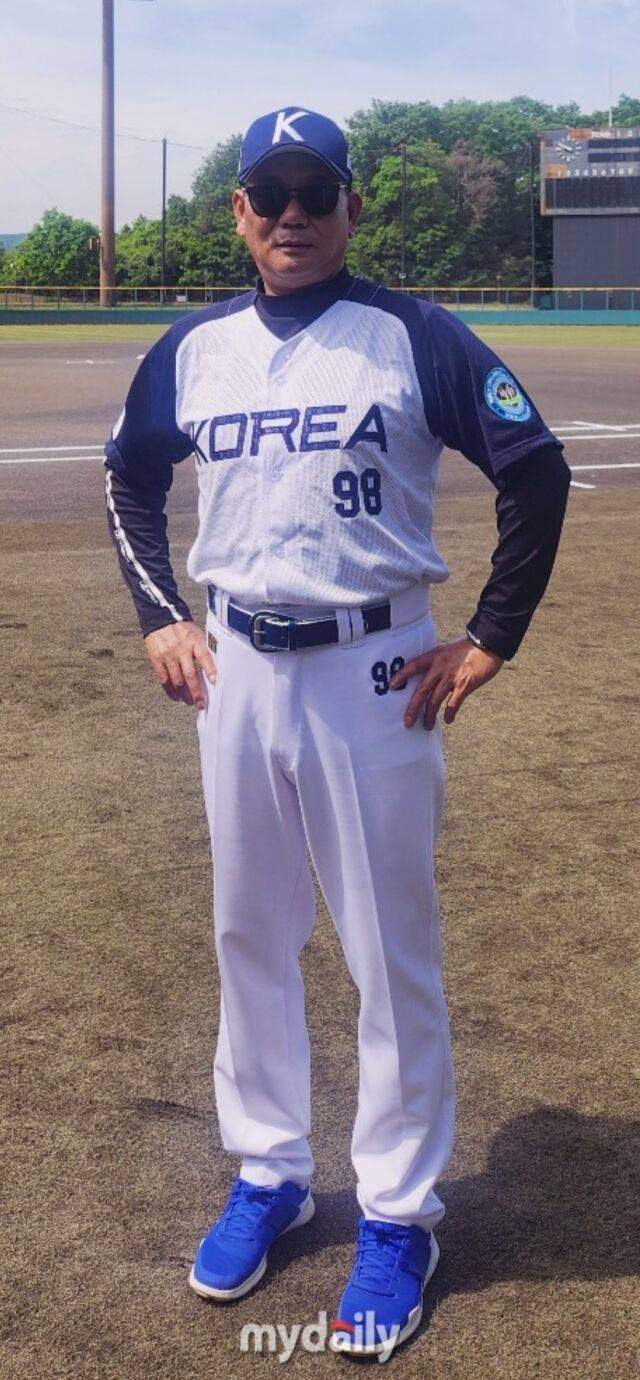 대한유소년야구연맹 대표팀에 뽑힌 유영대 감독.