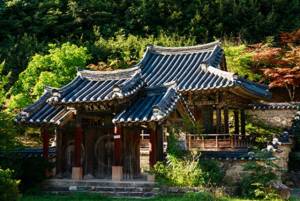 화재 전 고운사 연수전.