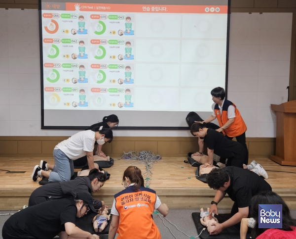 태백시 관내 영유아, 부모, 보육교직원 대상 통합홍보 운영 사진. ⓒ한국보육진흥원