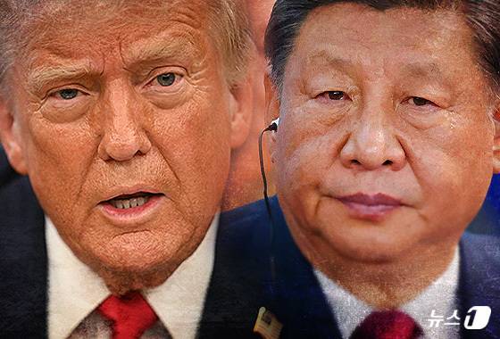 도널드 트럼프 미국 대통령, 시진핑 중국 국가주석.ⓒ News1 윤주희 디자이너