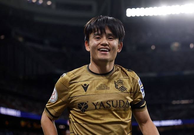 레알 소시에다드의 일본인 국가대표 구보 다케후사. 사진 | AFP연합뉴스