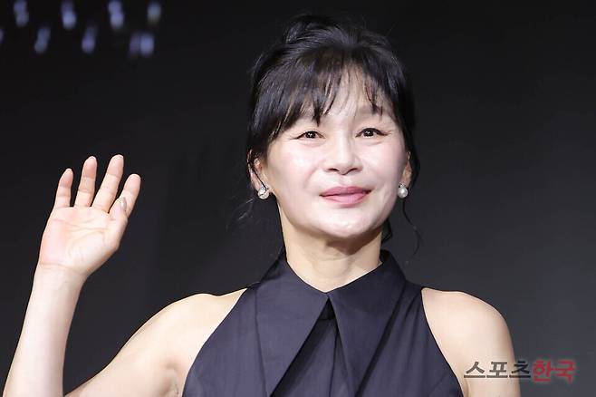 넷플릭스 시리즈 '트리거' 제작발표회에 참석한 배우 길해연. 25.7.22ⓒ이혜영 기자 lhy@hankooki.com