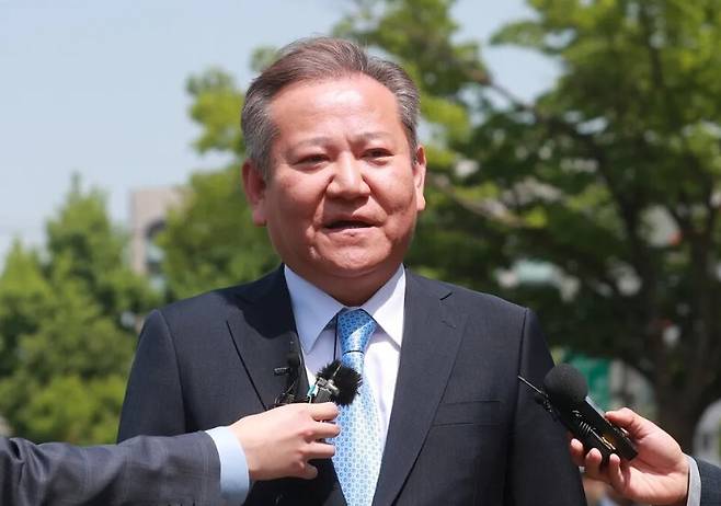 이상민 전 행정안전부 장관. 연합뉴스