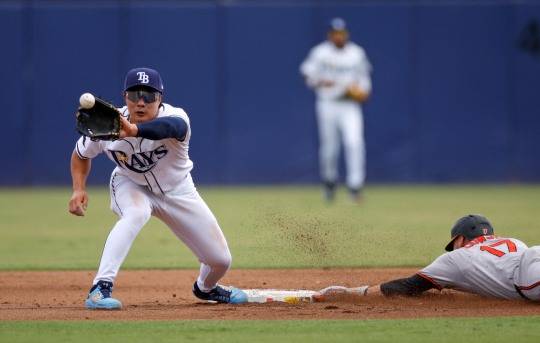 수비하는 김하성(왼쪽). 사진=연합뉴스