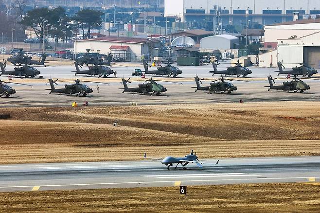 경기도 평택시 캠프 험프리스 모습. <사진=연합뉴스>