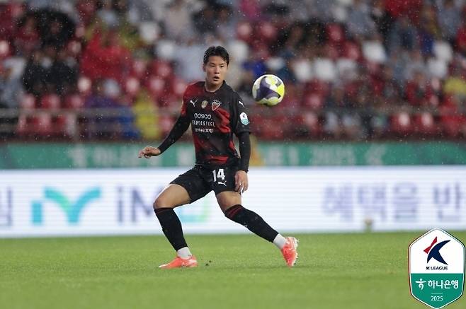 포항 스틸러스 박승욱. 사진=한국프로축구연맹
