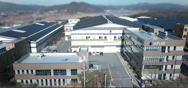 엠플러스는 2차전지 조립 장비 전문 기업이다. 사진은 엠플러스 본사 전경. /사진=엠플러스 제공