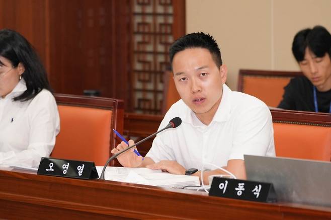 오영열 은평구의회 의원이 발언하고 있다. 은평구의회 제공