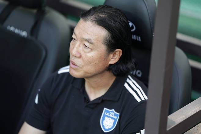 서울월드컵경기장/ K리그1/ FC서울 vs 울산HDFC/ 울산 김판곤 감독/ 사진 정재훈