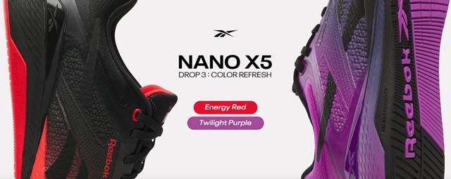 LF가 운영하는 리복이 '나노 X5' 신규 컬러 2종을 출시했다. /리복