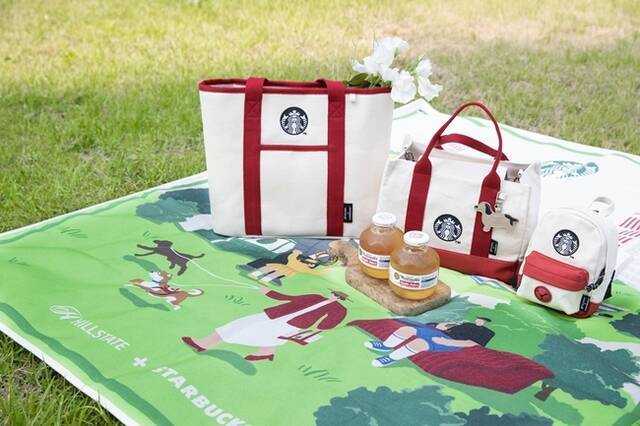 현대건설이 국내 건설업계 최초로 스타벅스 코리아와 협업해 한정판 제품을 선보인다. /현대건설